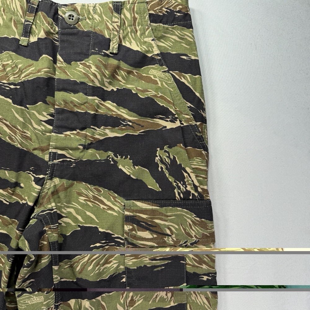 Tiger Stripe Camo Pants XS 26x32 Military Cargo Combat Trousers Jungle - Picture 6 of 12